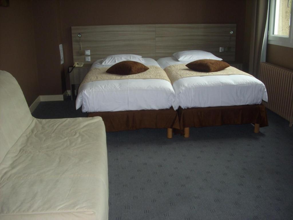 Auberge Du Vieux Chateau Saint-Sauveur-le-Vicomte Kamer foto